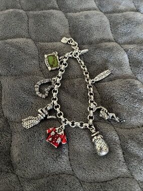 Brighton collectible Hawaiian charms silver Bracelet